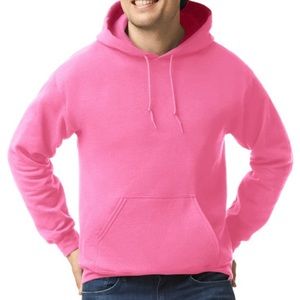 plain pink hoodie